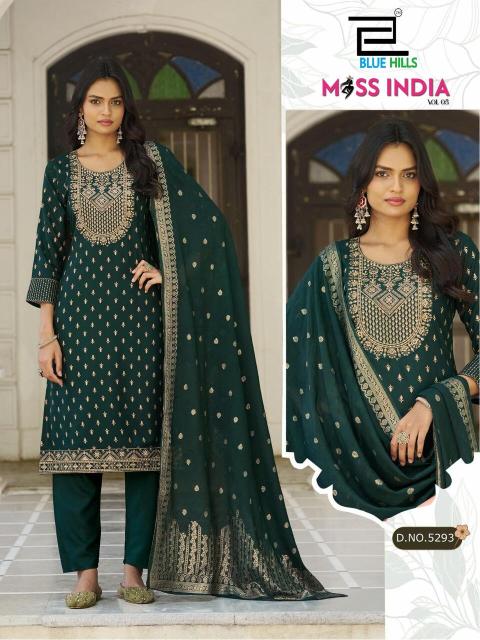 Blue hills miss india vol 5 wholesale kurti market in cloth markit